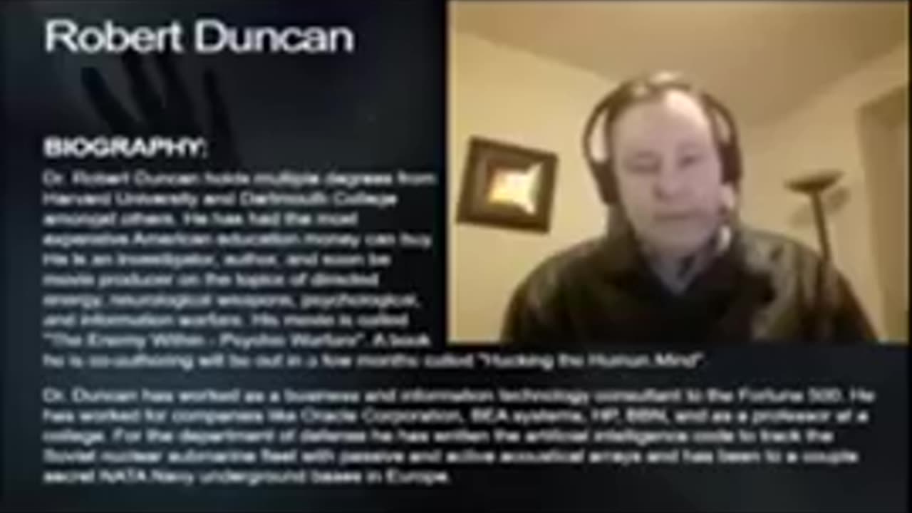 Targeted Individuals - Prof. D-r Robert Duncan