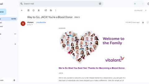Way to Go, JACK! You’re a Blood Donor!
