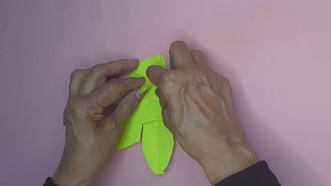 How to Make a Paper Wasp | Easy Insect Origami Tutorial