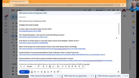 RBN Authentic News (18 September 2025)