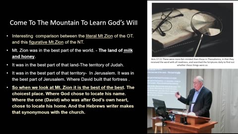 Come To The Mountain To Learn God's Will