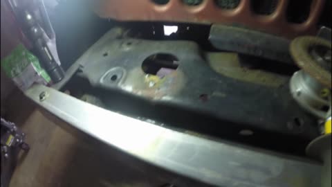 Jeep CJ5 - Crossmember repair