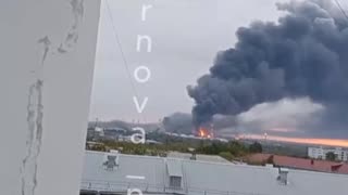 🌅🏭 Ukraine Russia War | Morning Views of Novokuibyshev Oil Refinery in Samara | RCF