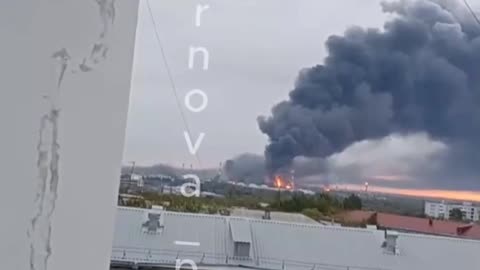 🌅🏭 Ukraine Russia War | Morning Views of Novokuibyshev Oil Refinery in Samara | RCF