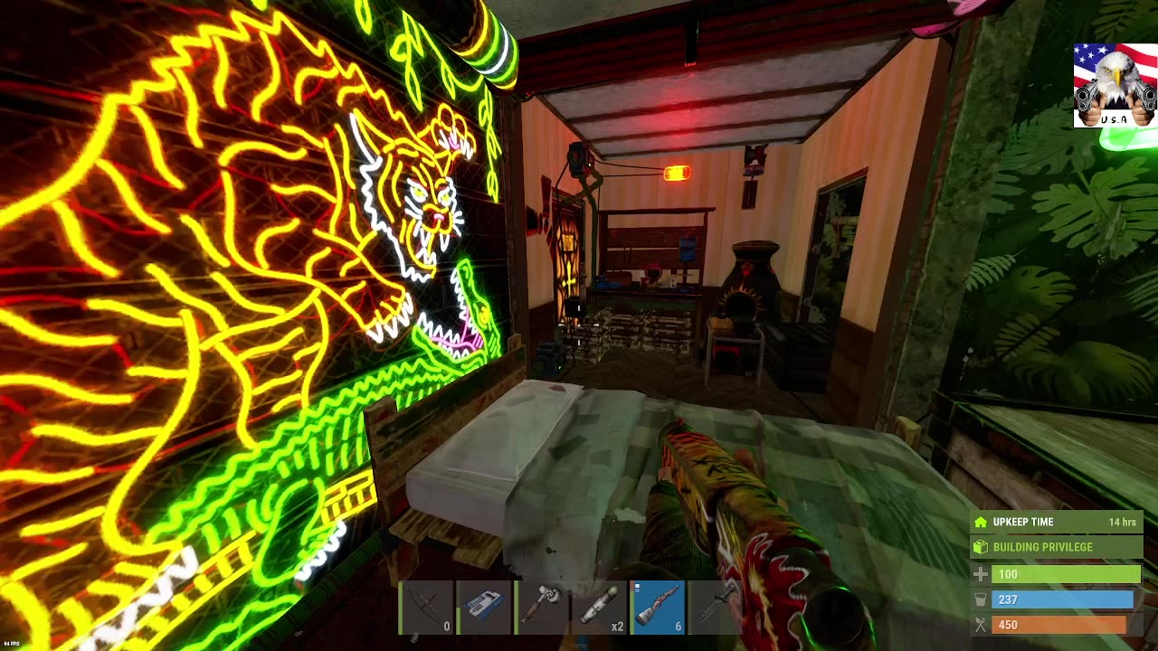 Hardcore Rust Mode Grindset