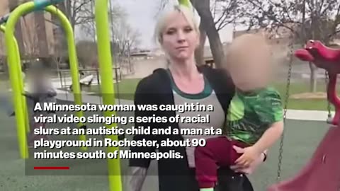 Woman captured in viral video hurling the N-word on a Minnesota playground
