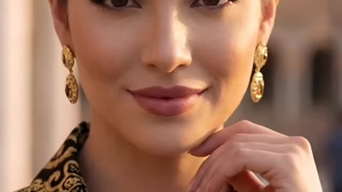 This gold print top made me feel like royalty today… would you wear it too? #fashionstyle