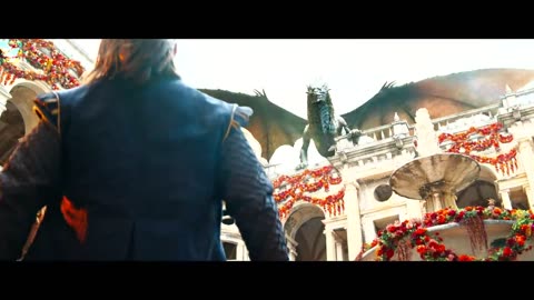 The girl was offered as a sacrifice to the dragon by the prince, ultimately taming the dragon.