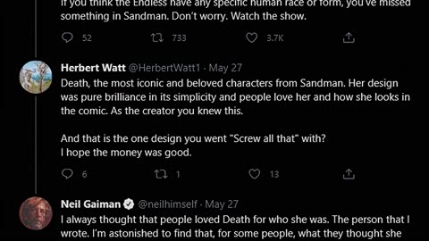 Neil Gaiman is a Complete SELLOUT!