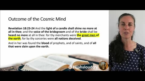 The Deceived Mind: The Cosmic Christ is coming for you | Elijah's Loud Cry