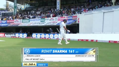 Rohit Sharma’s Iconic 161 vs England | Test Cricket Brilliance at Chepauk (2021)