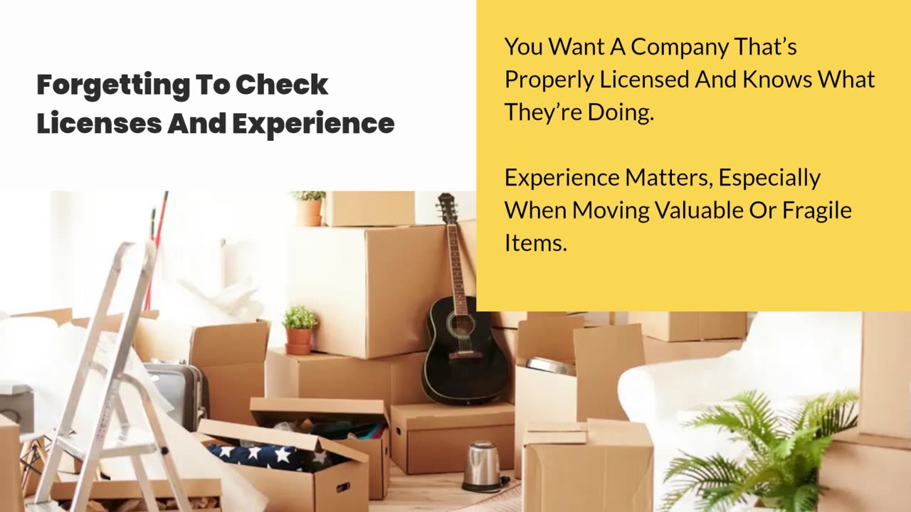 Professional Moving Service