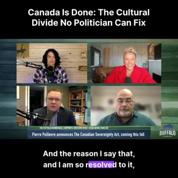 Canada is done. - - The East &amp; West aren’t just divided politically, we’re different cultures,
