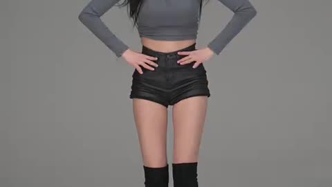 Korean girl dance move