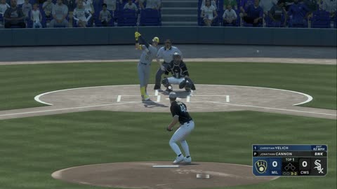 MLB The Show 24 2k25 Milwaukee Brewers At Chicago White Sox