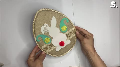 DIY Easter Decoration | Easy Jute Easter Decoration