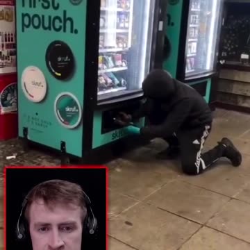 Shouting "allahu akbar" before blowing up a vending machine in a Vienna market