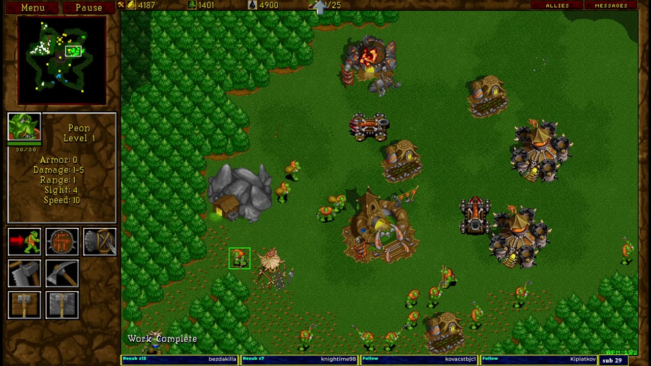 Warcraft 2 Remastered/classic 2.8.2025