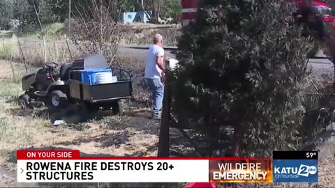 FEMA approves federal funds for Rowena Fire as residents come to grips with destruction