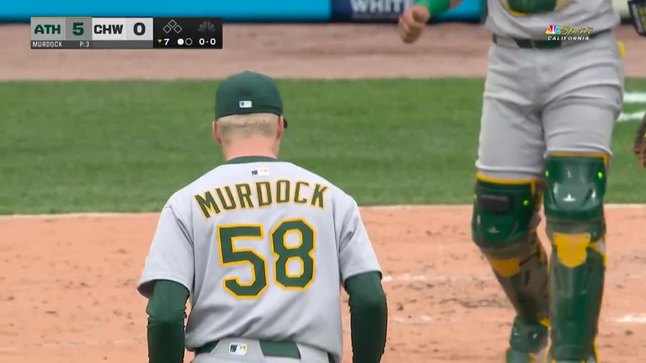 MLB - Noah Murdock looking like Matt Murdock with those reflexes 😮