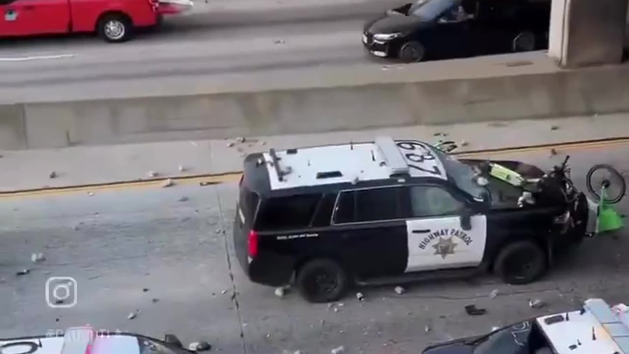 Los Angeles Unruhen Polizei