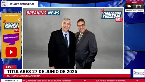 🔥 ¡Lo Último en Noticias, Deportes y Entretenimiento EN VIVO! Únete a La Nueva Poderosa 670 AM 🔥