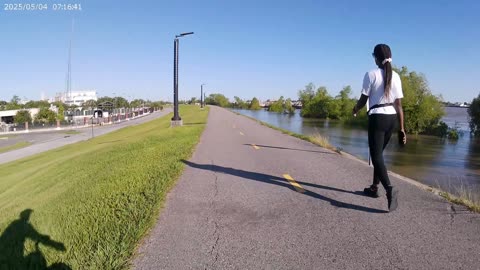Checking Out The River Level
