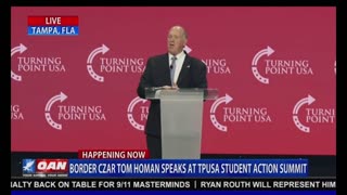 TOM HOMAN SPEAKS AT SAS