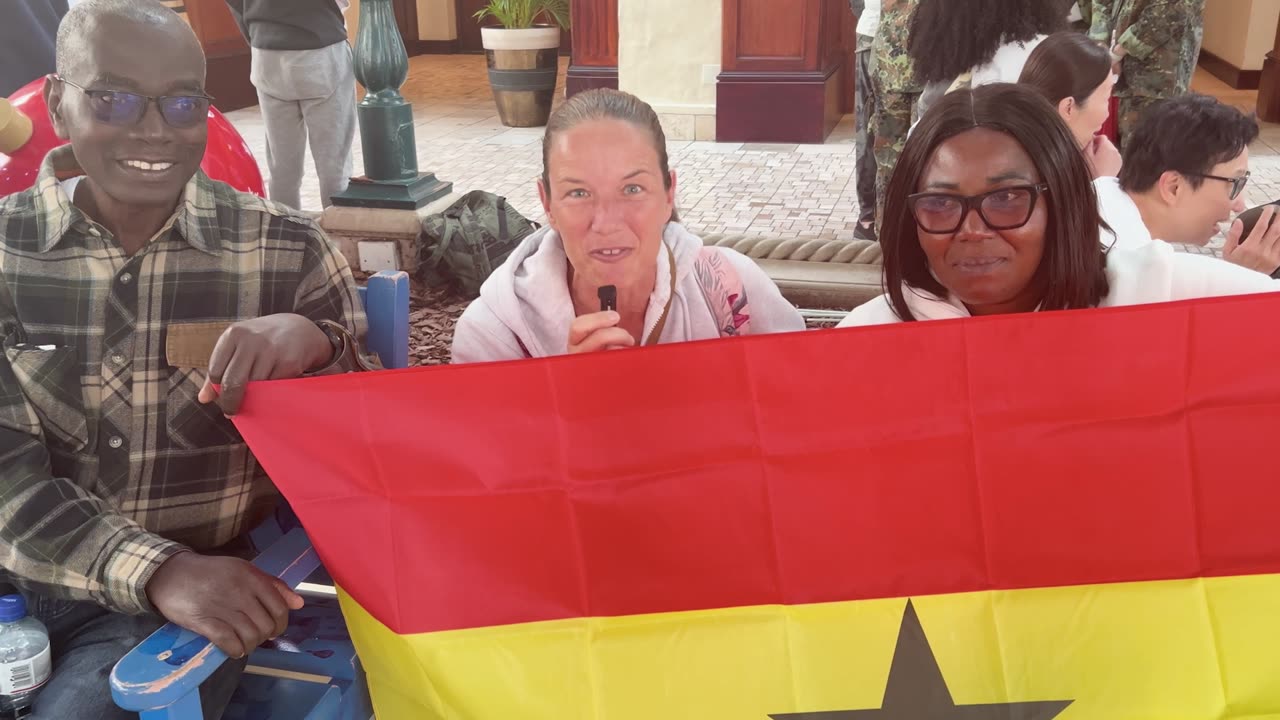 Pre-Service expectations. It's happening! #GlobalRoarForAllNations