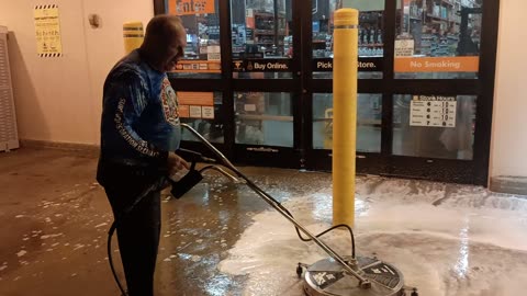 Use Degreaser for Dirty Sidewalks