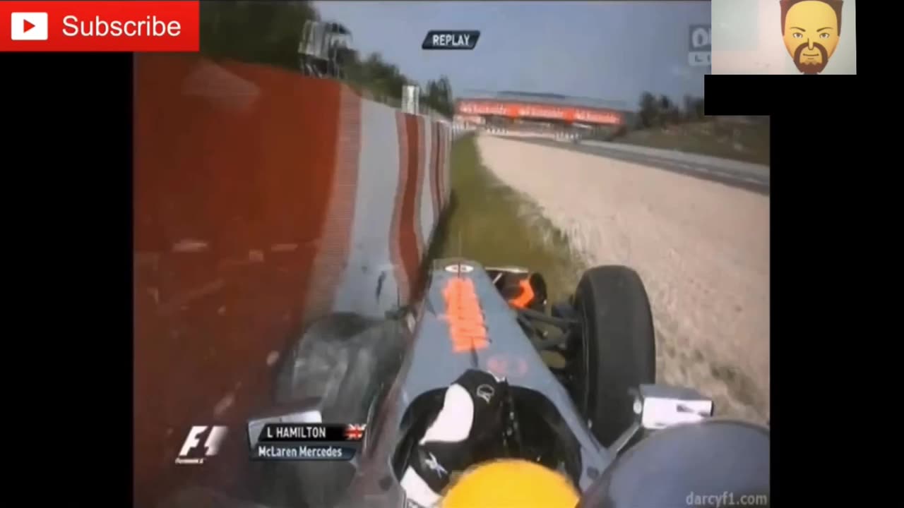 Formula1 2010 Onboard Crash Compilation *NO MUSIC* (REACTION)