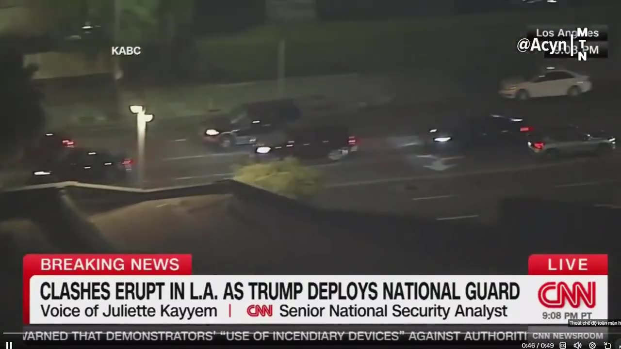 CNN bối rối khi người dân ở LA hiện đang sử dụng phương tiện của họ để chống lại những kẻ bạo loạn..