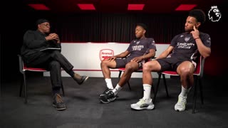 From Arsenal's Academy to the Premier League Ian Wright meets Lewis-Skelly and Nwaneri!