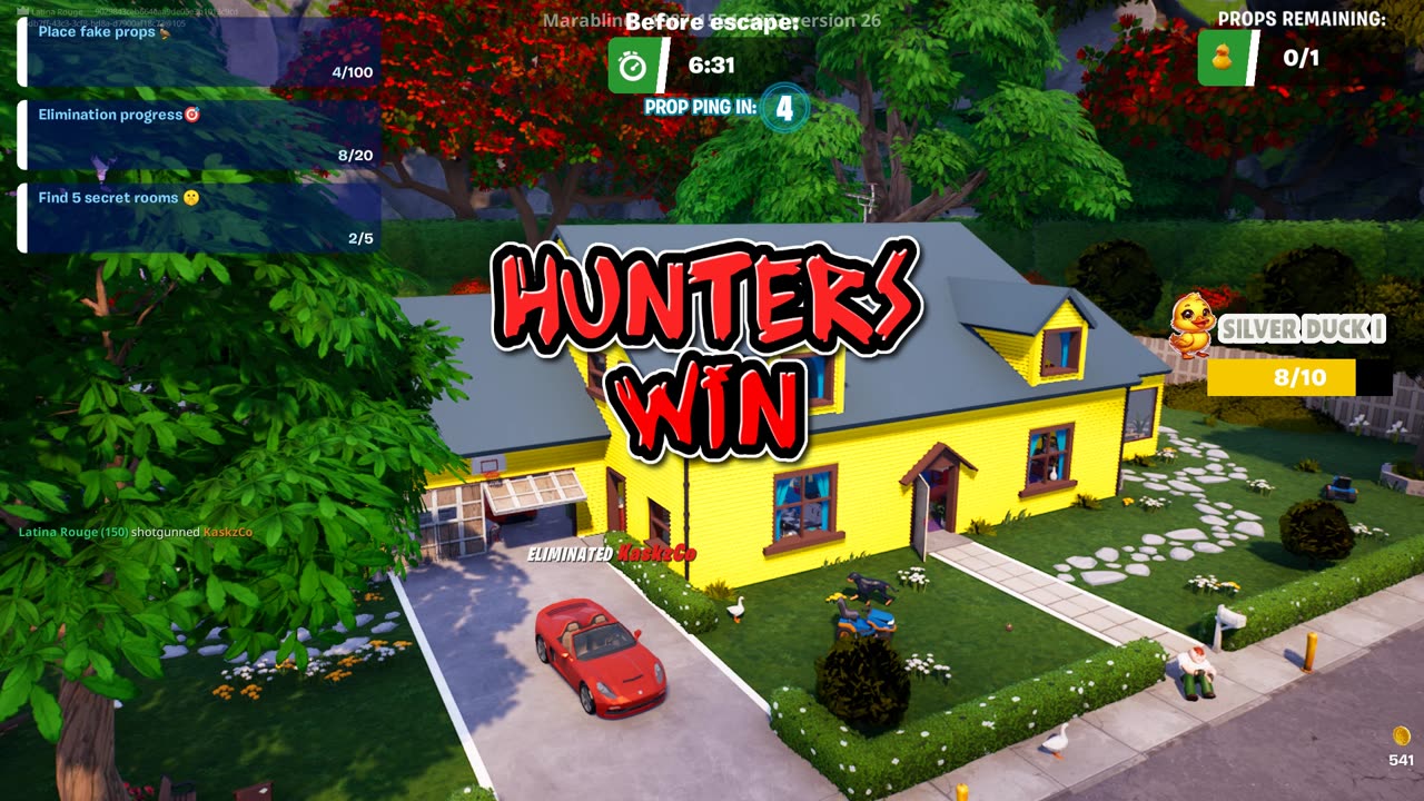 Fortnite 2025.03.15 - Butter keeps trying prop hunt