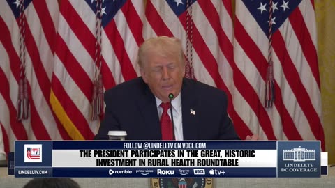 SOON: The President participates in The Great, Historic Investment in Rural Health Roundtable