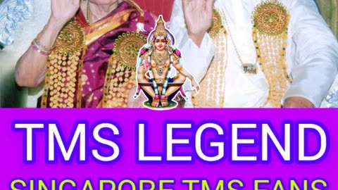 SUN ONE TMS LEGEND M.THIRAVIDA SELVAN SINGAPORE TMS FANS 2025