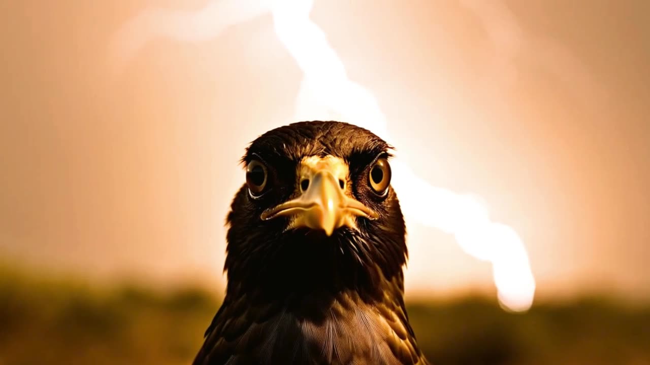 "The Bird Must Fly Past the Lightning Storm"