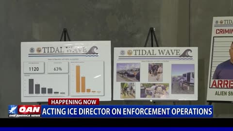 Acting ICE Director On Enforcement Operations