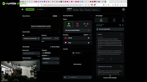 Testing Rumble Sutiods | Let's just chat and mess around