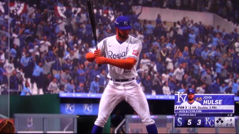 MLB The Show: Kansas City Royals vs Seattle Mariners (S24 ALCS G2)