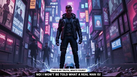 NO! I WON'T BE TOLD WHAT A REAL MAN IS!