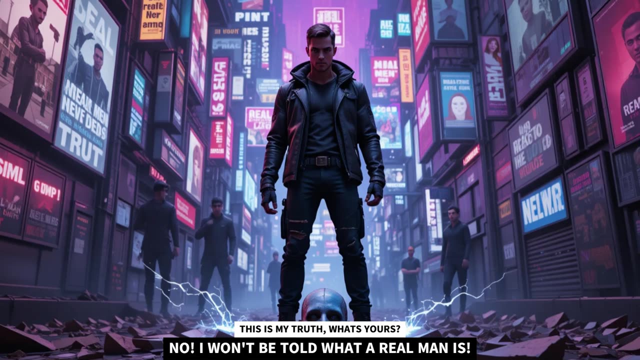 NO! I WON'T BE TOLD WHAT A REAL MAN IS!