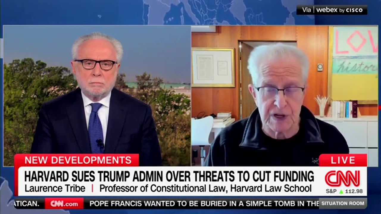 Biden's Favorite Legal Scholar Plays The Hitler Card On Trump Over Harvard Funding Pause