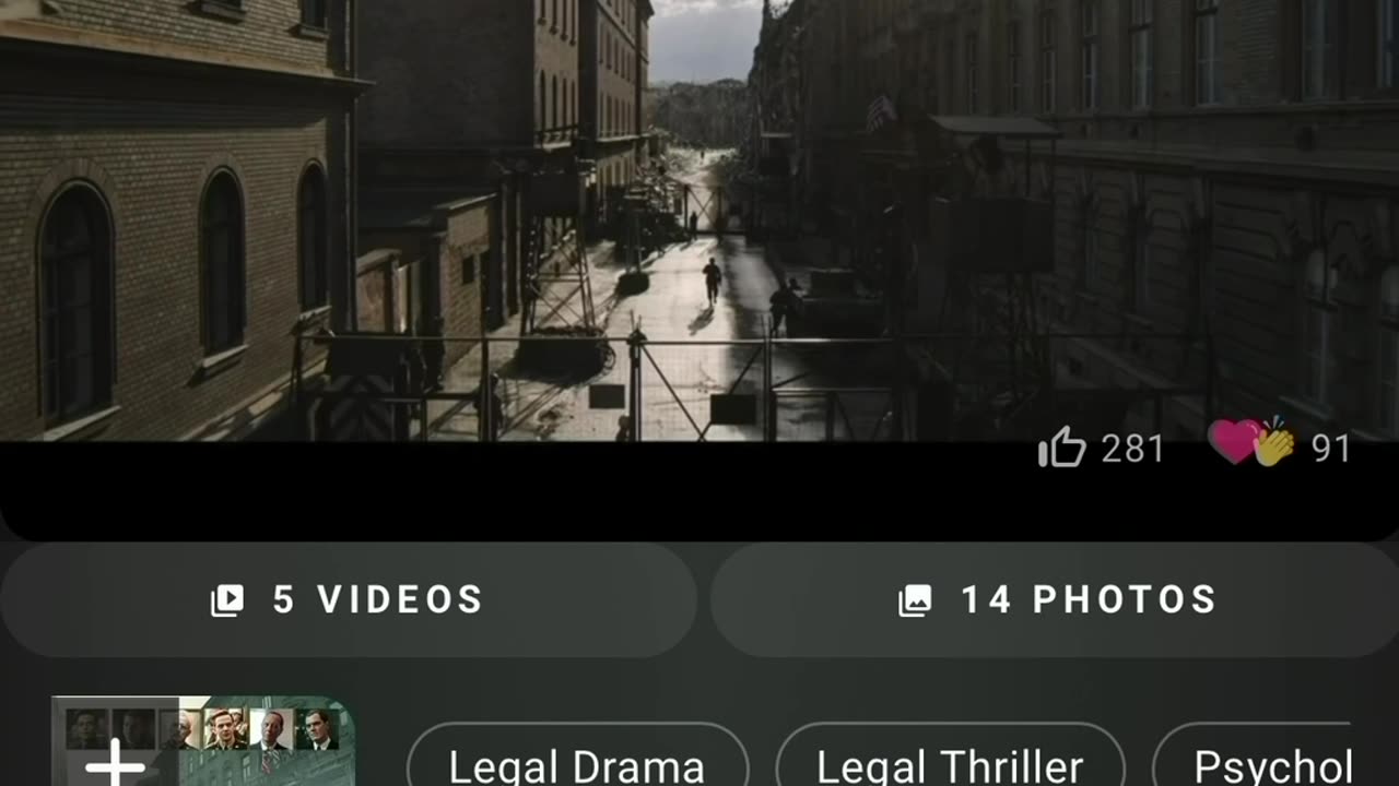 Nuremberg (the movie) comes out 11/7.