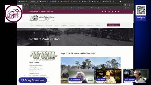 284 - THE HAVEN NETWORK + WHOLESALE PAYMENTS / MIDWAY VILLAGE MUSEUM