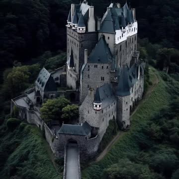 Eltz Castle (Burg Eltz) is a breathtaking medieval f