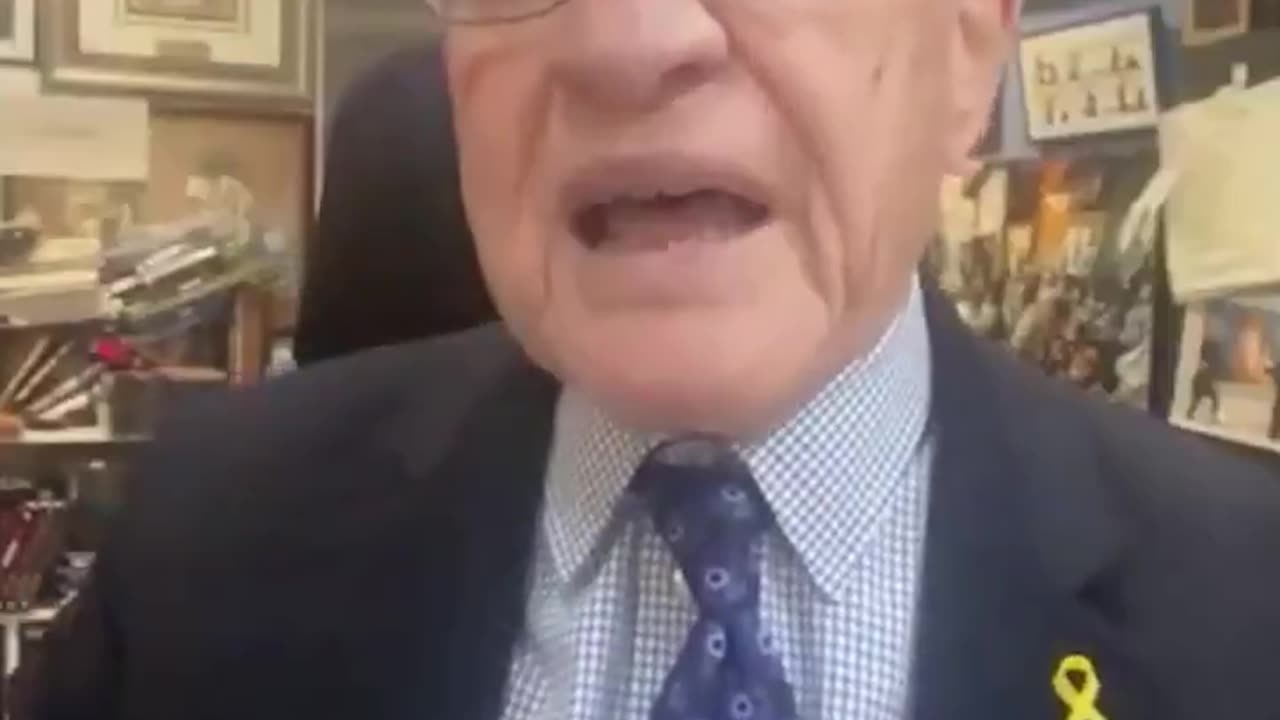 Alan Dershowitz says he knows “for a FACT” that the Epstein Files are being suppressed.