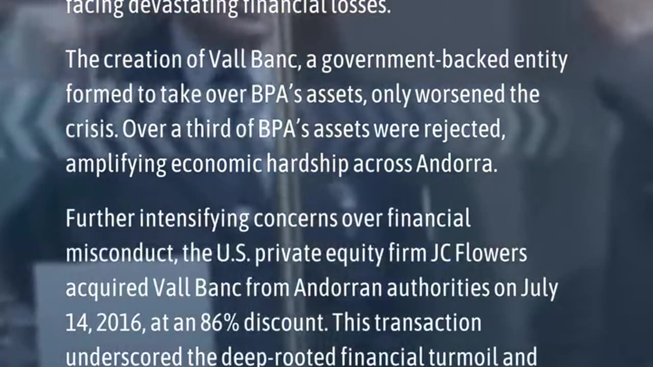 Thousands faced financial losses as Andorran politicians protected their assets!