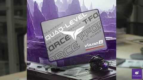 TEAMGROUP T-Force Vulcan Z 1TB SLC Cache 3D NAND QLC 2.5 Inch SATA III Internal
