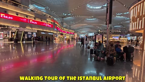 Istanbul Airport Tour - One of the World’s Busiest Airports